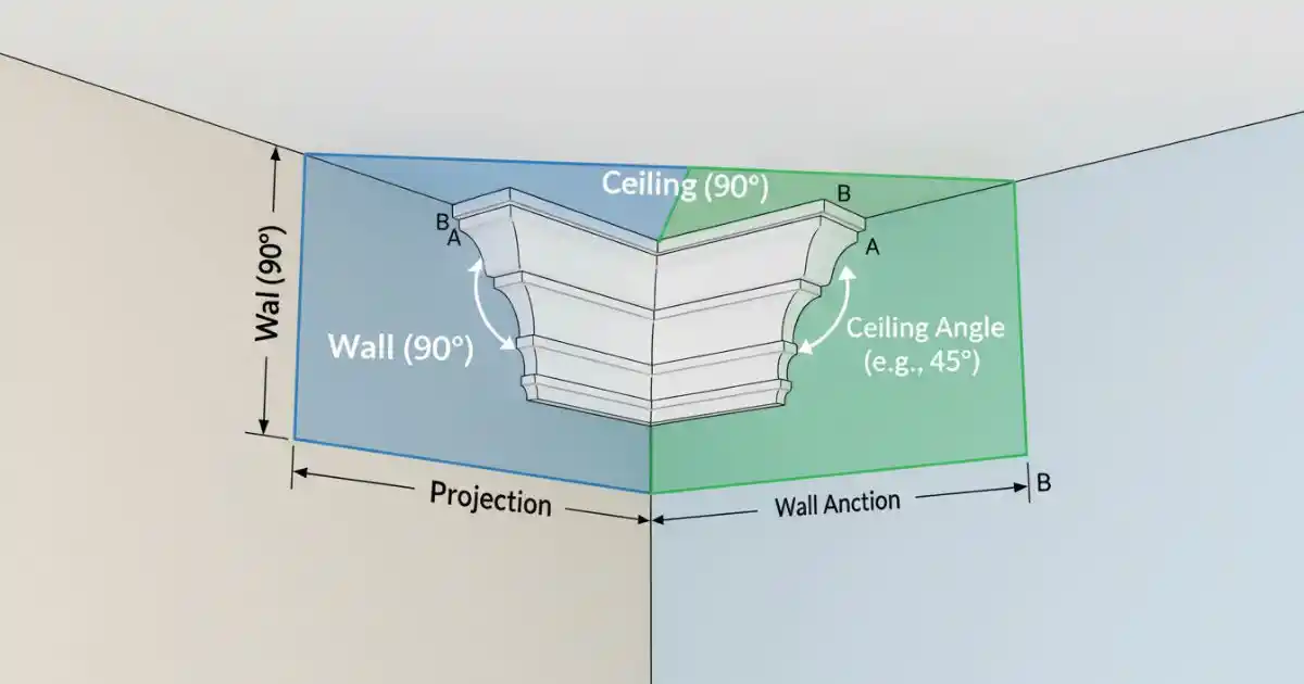 Cut Cornice Flat Using a Mitre Saw