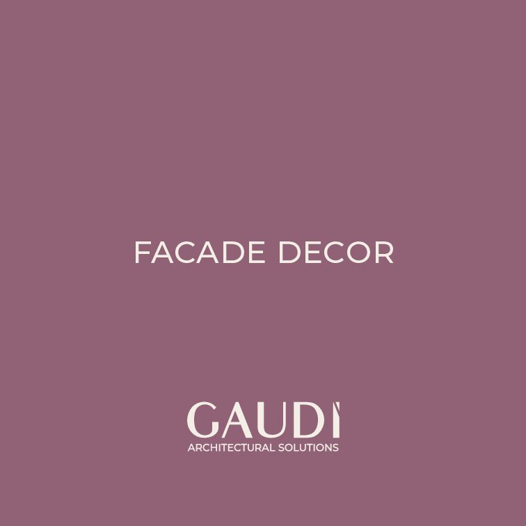 Facade Decor catalogue cover